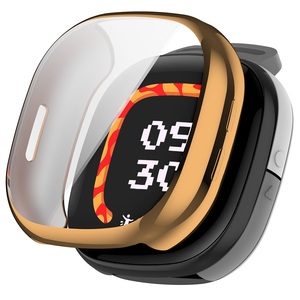 Full Cover Smart Watch Screen Protector Shell Accessories for <strong>Fitbit</strong> Ace <strong>LTE</strong> Soft Plated TPU Watch Protective Case - Product Image 4