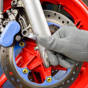 XINGYU Guantes de Trabajo Resistentes a Cortes, Protección Antiestática y Anticorte, Nivel 5, Calibre 13, HPPE - Product Image 6