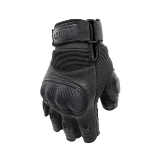 Guantes personalizados anticorte de tres dedos sin dedos Guantes tácticos automáticos para motocicleta sin dedos Guantes mecánicos personalizados - Product Image 1