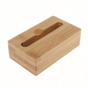 Altavoz con Logotipo Personalizado, Estilo Musical Natural, Soporte Universal Portátil de Bambú para Teléfono Celular, Amplificador con Soporte para Teléfono Móvil - Product Image 4