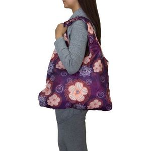 Bolsa de Compras Plegable de Gran Capacidad Personalizada de Fábrica, Bolsa de Supermercado Plegable con Impresión Completa - Product Image 5