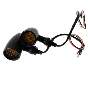 <span class=keywords><strong>Clignotant</strong></span> LED noir chromé 10 mm pour moto, feu stop <span class=keywords><strong>clignotant</strong></span> pour Harley <span class=keywords><strong>Chopper</strong></span> Cruiser Custom pour Honda - Product Image 2