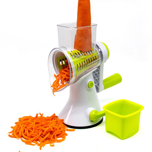 Mandolina Multifuncional para Cocina, Rebanador de Verduras, Rallador de Queso Manual Giratorio, Rebanador de Queso - Product Image 4