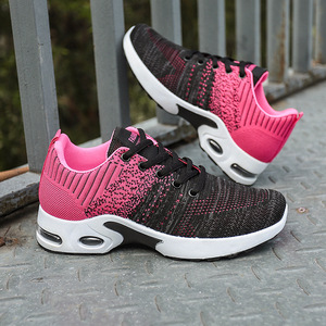 Nuevos zapatos ligeros - zapatillas deportivas casuales para mujer, suela de goma a la moda, absorción de impactos, zapatos de mujer modernos - Product Image 2