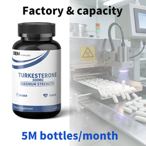 Cápsulas de Turkesterona de Marca Privada OEM, Suplemento Dietético para Promover la Fuerza, Fórmula y Empaque Personalizados, Ventaja de Costo al por Mayor - Product Image 4
