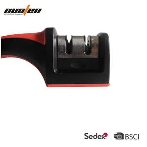 NuoTen Kitchen <b>Knife</b> Sharpener Manual Stainless <b>Steel</b> Multi Grit Dual Slot Fine Coarse <b>Sharpening</b> Tool <b>For</b> Home Use - Product Image 3