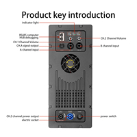 DSP1000 profesyonel DSP 1000W * 2 güç amplifikatörü modülü ses ekipmanları ses Amp dijital modülü plaka amplifikatör kurulu