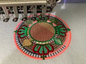 Zhejiang Customized 6-Head Sewing <b>Machine</b> 12-15 Needles 400*450 mm Big Embroidery Professional Computerized Operation - Product Image 6
