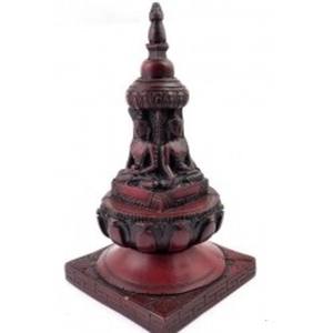 Newari Universe Buddhist Style <b>Resin</b> Crafts Stupas in Religious Style - Product Image 1
