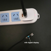 Regalos para Pequeñas Empresas, Cables USB a 8 Pines con Carcasa Trenzada y Pantalla LED Digital Multiusos para iOS