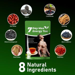 Heiße 7 Tage benutzer definierte Formel <span class=keywords><strong>Ginseng</strong></span> Schatz Männlicher Fruchtbarkeit stee Pflegender Nieren tee für Männer Geschmack volle männliche sexuelle Verbesserung - Product Image 2