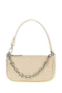 Sac de créateur best-seller de loin 100% Mini sac à main Rachel ivoire en cuir véritable avec chaîne métallique de décoration - Product Image 2