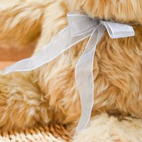 Ours en peluche personnalisé apaisant, jouet doux et rembourré, poupée animale de confort pour le sommeil de bébé, design personnalisé disponible