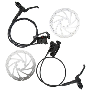Kit de Freio a Disco Hidráulico para Bicicleta LeBycle com Pistão Duplo e Pressão de Óleo Universal com Freio a Disco Dianteiro e Traseiro de 160mm - Product Image 6