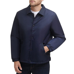 Veste de sport en nylon vierge en gros, fabricant de vêtements pour hommes OEM, impressions de logo personnalisées, coupe-vent pour hommes en vente - Product Image 1