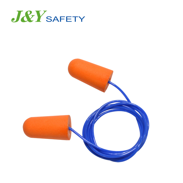 Wired Soft PU Sound-proof Foam Ear Plugs Sound Cancelling Earplugs