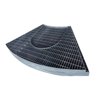 Fabrication sur mesure de grilles en acier de forme spéciale, grilles en forme d'éventail, selon les plans