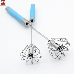 YF Semi-Automatique En Acier Inoxydable Main Batteurs D'oeufs Alimentaire <span class=keywords><strong>et</strong></span> Crème Mélangeur Manuel Auto Tournant Oeuf <span class=keywords><strong>Fouet</strong></span> - Product Image 3