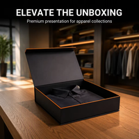 Boîte d'Emballage Personnalisée pour Marque de Vêtements et Boîtes Postales Rigides avec Logo - Coffret Cadeau de Luxe Haut de Gamme pour Vêtements