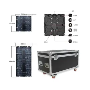 Wedding Activities Hd P2.604 Rental Led Display Screen Mobile Stage Background Led Digital Screen
