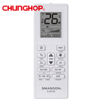 Control Remoto Universal Infrarrojo para Aire Acondicionado de Calidad de Marca Personalizada K-8010E, Material ABS, Código Fijo, Temporizador Automático