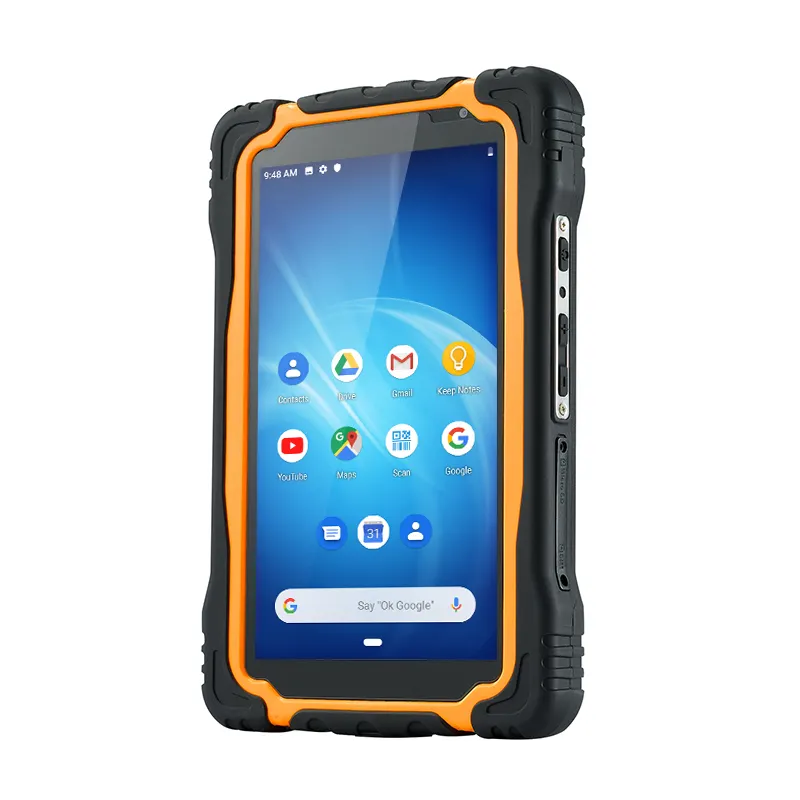 Hugerock T70 Industriële Robuuste Tablet Pc 8Gb Ram 128G Android 13.0 Resistief Scherm Ip67 Waterdichte Touchscreen Computer Mtk