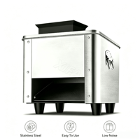 Mesin Pengiris Daging Listrik Stainless Steel Komersial untuk Food Truck dan Katering