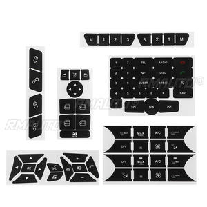 Autocollants de réparation pour boutons de volant, climatisation et verrouillage de porte de voiture pour Mercedes-Benz GLK350, Classe C, CLS, C218, W172, W204, W212, W218, W207 - Product Image 2