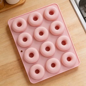 Molde de Silicona Resistente al Calor para Hornear Pasteles, Molde para Pasteles de Gelatina con Forma de Letras, Molde para Donuts, Apto para Horno, para Uso Doméstico - Product Image 6