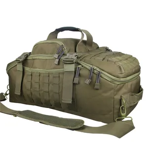 Large Capacity Travel Sport Outdoor Duffel Backpack Fitness Tactical Luggage Backpack Bag For Man