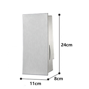 Distributeur de savon <span class=keywords><strong>Douche</strong></span> 1000ml Distributeur de savon colombe en acier inoxydable Distributeur de savon mural liquide manuel - Product Image 1