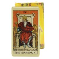 Cartes de Tarot Rider Waite originales personnalisées avec guide de 78 cartes