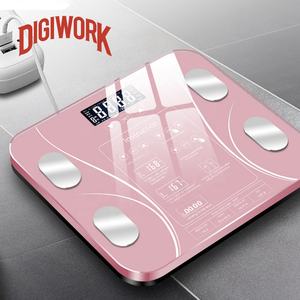 DIGIWORK 180kg (397 파운드) 개인화 된 통찰력으로 스마트 디지털 체지방 척도 빠른 디스플레이 배터리 유형 - Product Image 3