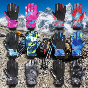2026 Best-selling Unisex Polyester Waterproof Full-Finger <b>Gloves</b> Thick Warm Windproof <b>Touchscreen</b> Compatible Winter Outdoor - Product Image 6