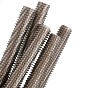 Wanqian Fasteners Titanium Fully Threaded Rod M3 M4 M5 M6 M8 M10 M12 M14 M16 Metric Right Hand DIN975 Level 4.8 Plain Finish - Product Image 1