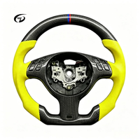 Volant en fibre de carbone pour BMW E46 E39 M33 Série 5 Série M3 M5 M6 E61 E62 E63