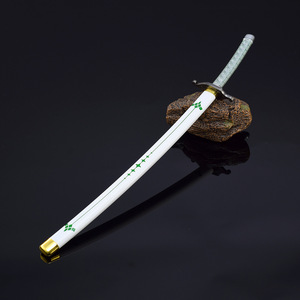 Alliage <span class=keywords><strong>de</strong></span> zinc <span class=keywords><strong>tout</strong></span> métal petit jouet épée <span class=keywords><strong>Bleach</strong></span> Ulquiorra Cifer Zanpakutou Murcielago 26cm 46g Mini Katana - Product Image 5