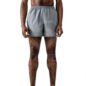 Shorts de sport décontractés pour hommes, qualité supérieure, respirants, en toile, taille mi-haute, tricotés, pour le jogging, la course, le fitness, la plage et la natation - Product Image 1