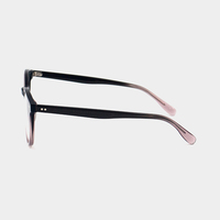 Monture optique en acétate de haute qualité de luxe, lunettes rondes pour homme, fabricant de lunettes en acétate pour femme, monture de lunettes pour tous les visages