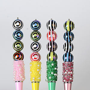 Perle ronde de 16 mm en acrylique coloré avec trou droit, pour la création de bijoux, stylos, porte-clés et accessoires DIY - Product Image 3