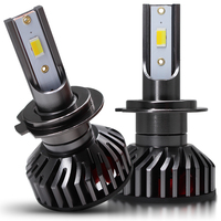 Phares super lumineux de qualité supérieure Ampoules à LED automobiles à économie d'énergie de 6000 lumens avec dissipation thermique rapide