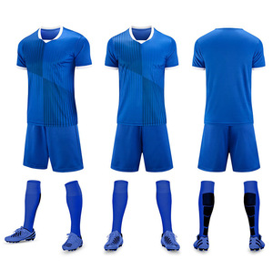 Ensemble de football complet de haute qualité, original d'usine, 100% polyester, uniforme d'équipe de football, tenue d'entraînement pour hommes, kit de football à <span class=keywords><strong>vendre</strong></span> - Product Image 5