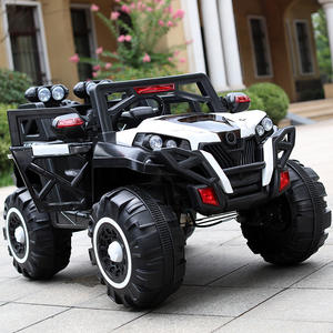 عرض رائج سيارة أطفال كهربائية رباعية العجلات لعبة بلاستيكية للأطفال مع جهاز تحكم عن بعد للاستخدام الخارجي - Product Image 4