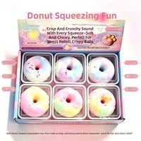 Jouet Squishy Patte de Chat Donut 2026 – Jouets Anti-Stress les Plus Vendus, Jouets Sensoriels ASMR Croustillants Taba à Presser, Personnalisés pour Enfants de 5 à 7 Ans