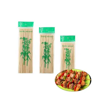 Bamboo Kebab 3.0mm x 15cm Skewer Sticks Wholesale Thin Wooden Skewers Grilled Bamboo Skewers