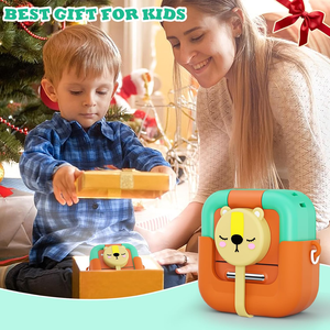 Cámara Instantánea para Niños M8 con 180 Fotos °   Cámara Digital de Juguete con Lente Selfie Flip de 2.4 Pulgadas y 1080P, Regalo de Cumpleaños para Niños - Product Image 6