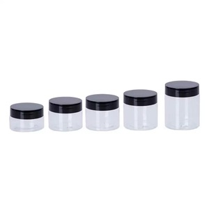 Customized 280g PET Round Plastic Jar Wide Mouth with Wide <strong>Opening</strong> Screw Cap Crown Seal for Lotion Body <strong>Facial</strong> Cream