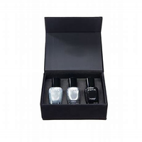 Venta al por mayor caja de regalo magnética estilo libro con inserto con revestimiento UV de laminación mate en relieve