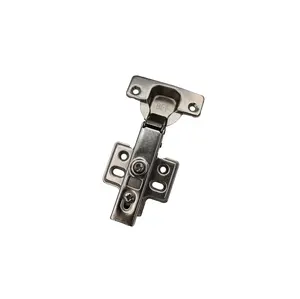 Foshan Supplier Furniture Steel Clip on Hinge half overlay concealed door accessory with CE certificate