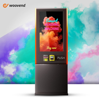 Distributeur automatique miniature en gros avec lecteur de carte API/SDK ouvert Système logiciel de distributeur automatique intelligent mural personnalisé ZYN